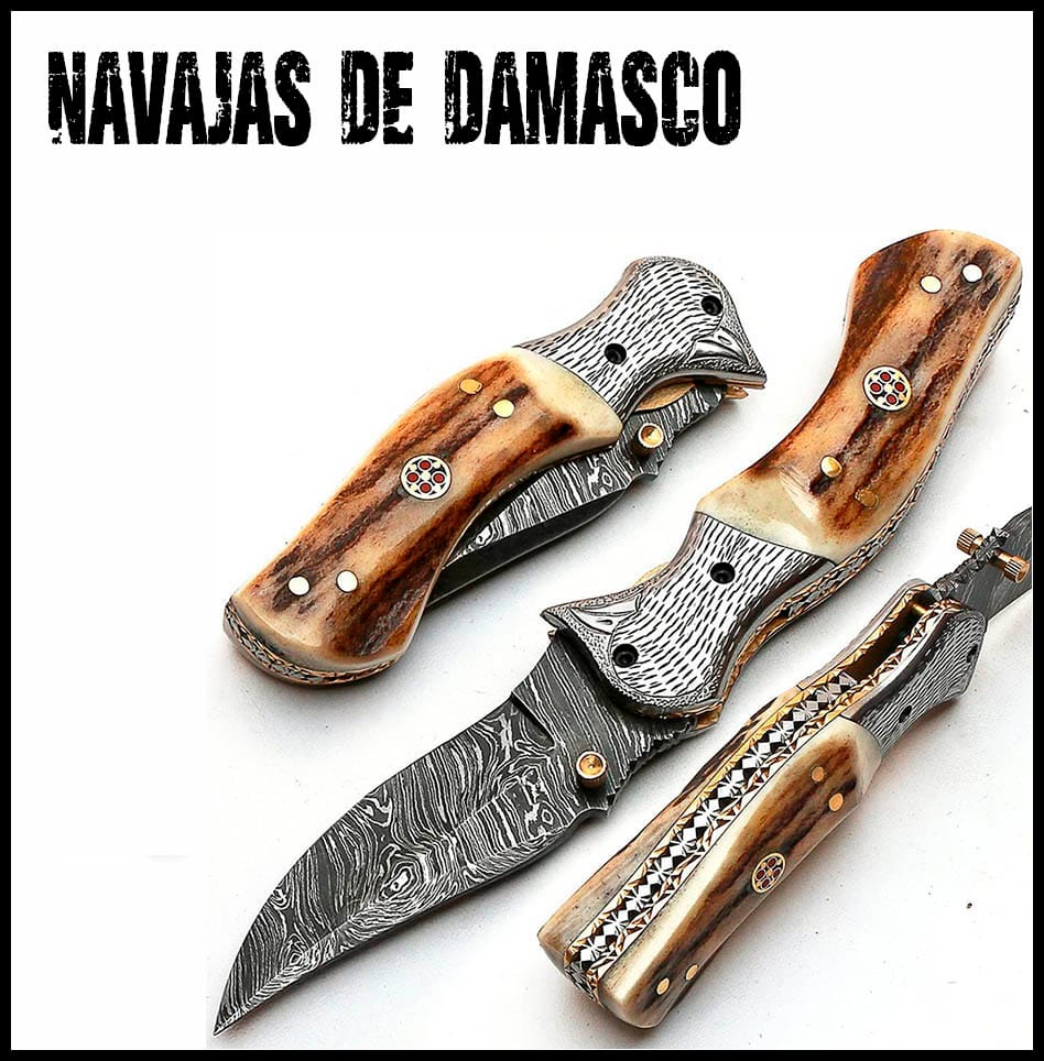 Navajas damasquinadas