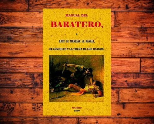 Manual del Baratero, o arte de manejar la navaja, el cuchillo y la tijera de los gitanos